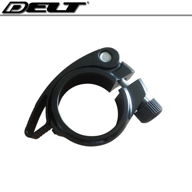 

1x Folding bicycle bike cycling seatpost tube clamp clips QR 41mm Aluminum 6061 black