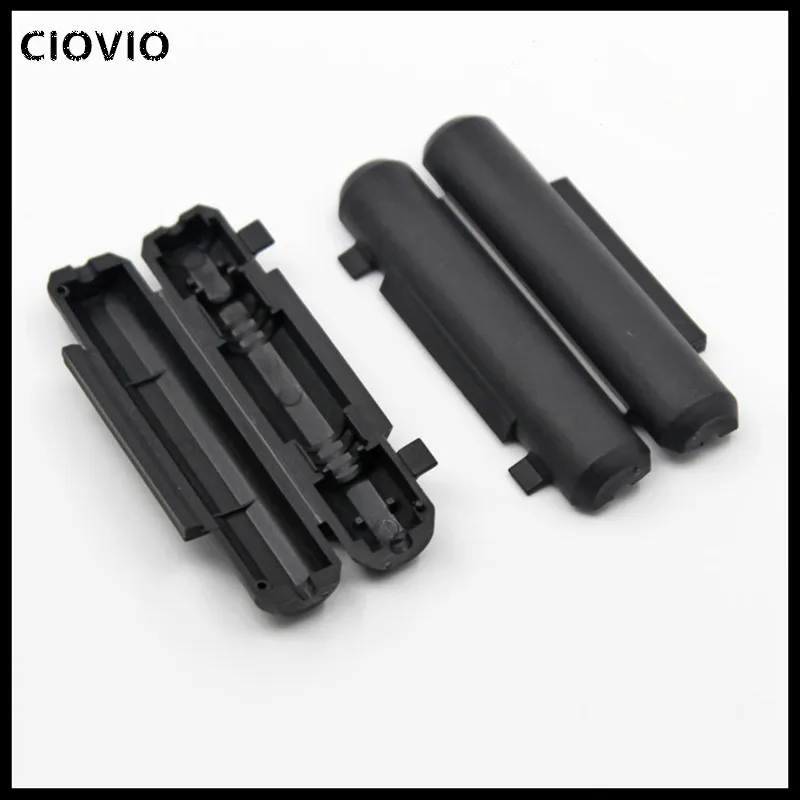 

CIOVIO 100pcs 6*30 mm glass fuse holder 6x30 clamshell single tube fuse tube peanut shell fuse holder