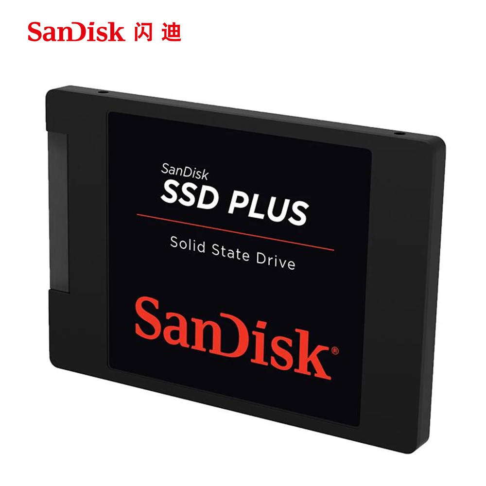 

Sandisk SSD PLUS 535MBS 120GB 240GB 480GB Internal Solid State Disk Hard Drive SATA Revision 3.0 (6 Gb/s) for Laptop Desktop Pc