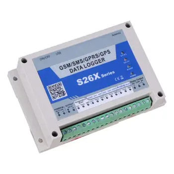 

S260 GSM Temperature Collector Farm Temperature Alarm System Controller Remote Monitoring Support SIM Card