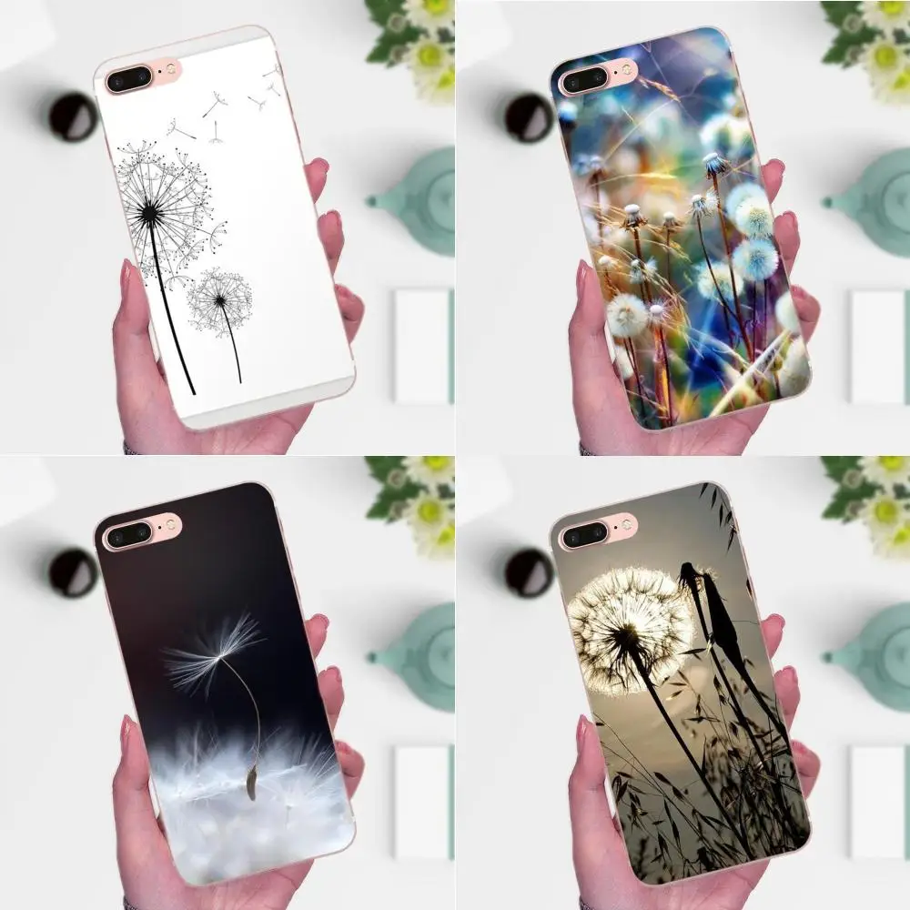 Цветок Одуванчик бабочки мультфильм ТПУ телефон для Galaxy J1 J2 J3 J330 J4 J5 J6 J7 J730 J8 2015 2016