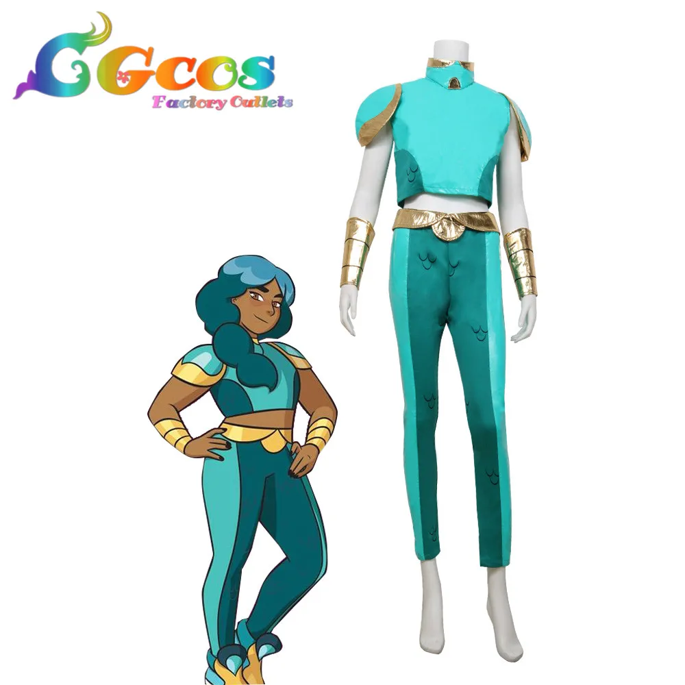 CGCOS Косплей Костюм She-Ra и принцессы силы мермиста Униформа костюмы на заказ одежда Униформа