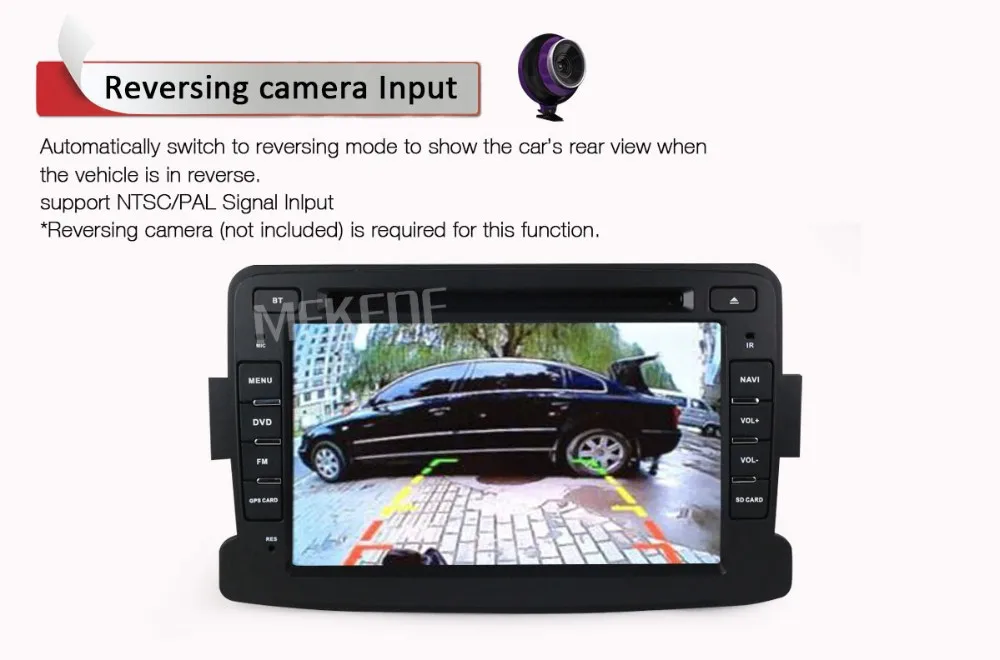 Best Capacitive screen Car Dvd Player For Duster Sandero Lodgy Dokker 2013 2014 2015 GPS Navigation Radio Auto GPS dvd 19