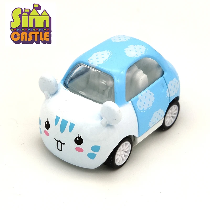 

Original Baby Animal Mini Colorful Car Toys 1:43 Model Diecast Pull Back Wheels Plastic Alloy Car Kids Toys Girls Oyuncak Araba