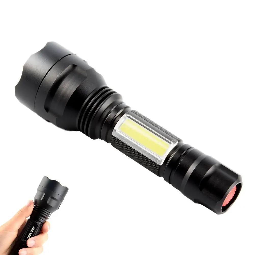 Outdoor Portable T6 led Flashlight 4 modes Torch Light Lamp SOS Signal