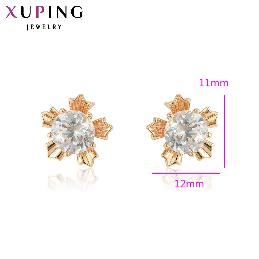 Элегантные серьги Xuping новый дизайн позолоченные брендовые модные украшения