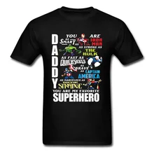 Newest Marvel Endgame Superhero Comic Tshirt Hulk Ironman Spider Man Hero T Shirt Men Daddy You Are My Favorite Superhero Cotton Newest Marvel Endgame Superhero Comic Tshirt Hulk Ironman Spider Man Hero T Shirt Men Daddy You Are My Favorite Superhero Cotton