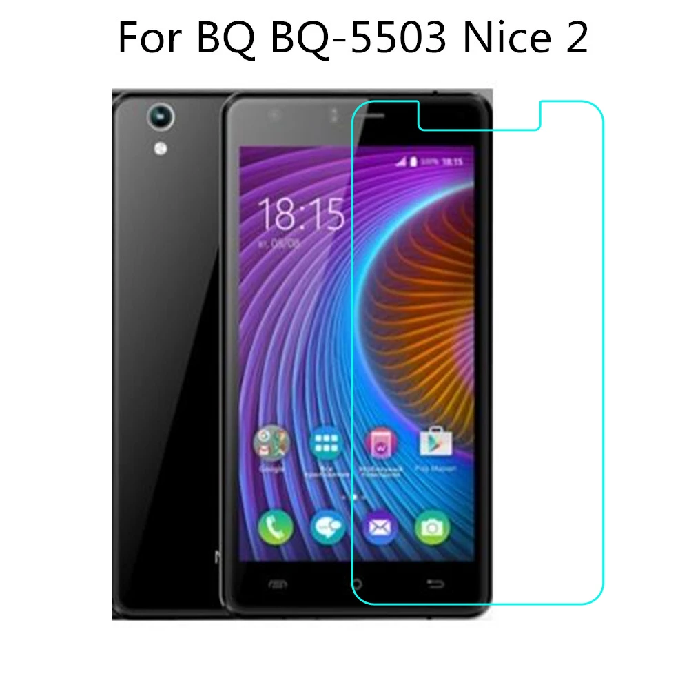 

2.5D 0.26mm 9H Premium Tempered Glass For BQ BQ-5503 Nice 2 Screen Protector protective film For BQ BQ-5503 Nice 2