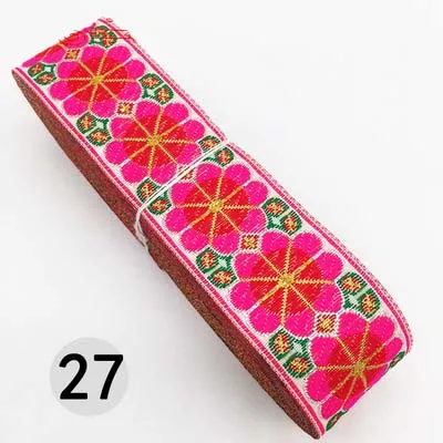 7 м/лот, тканая жаккардовая лента шириной 3,3 см, отделка ...