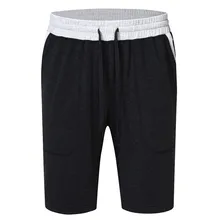 Мужская для спортзала, хлопковые шорты, бег трусцой, спортивные брюки для фитнеса, мужские тренировочные брендовые Короткие штаны до колена