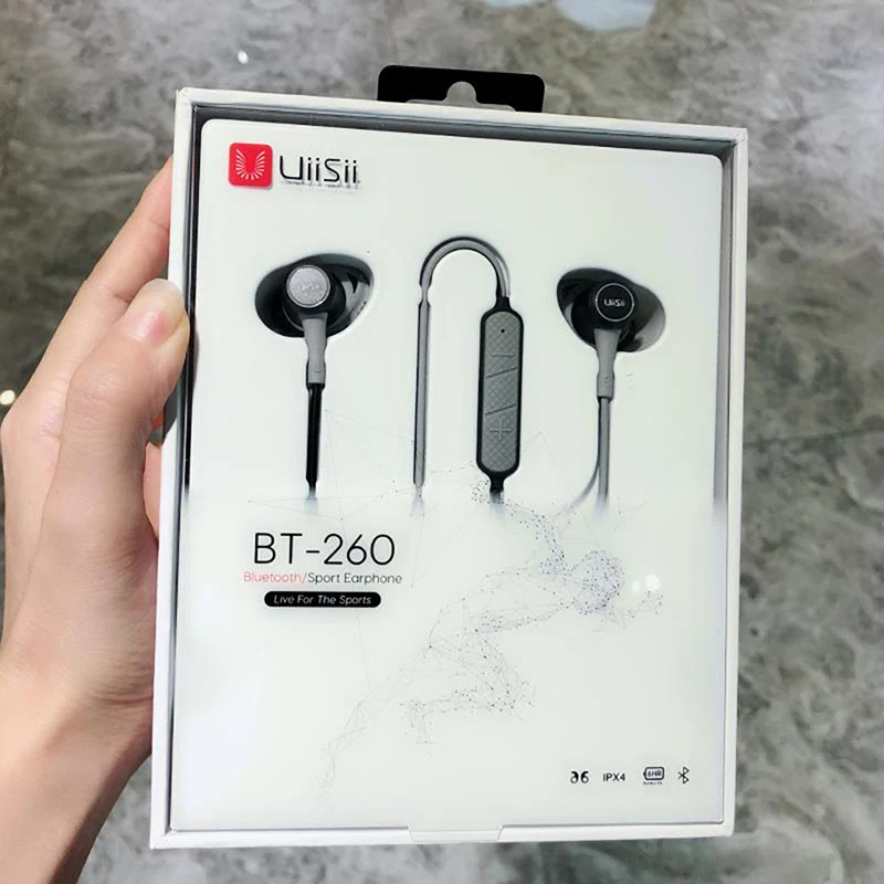 Беспроводные наушники UIISII CSR8645 Bluetooth 4 1 IPX4 водонепроницаемые портативные Hi Fi с