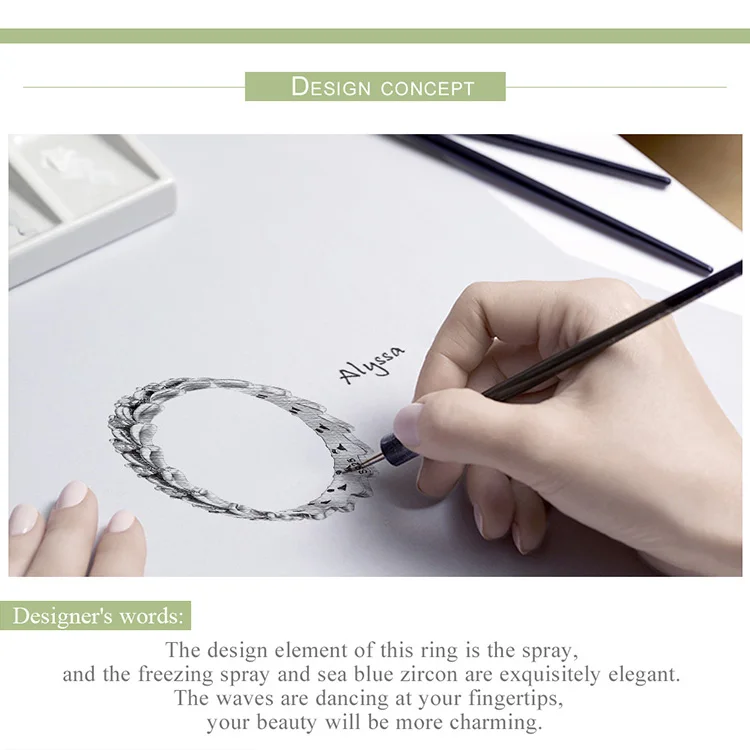 WOSTU высокое качество 925 пробы серебро протекторов волнистые кольца для Для женщин модные S925 вечерние ювелирные изделия AliExpress подарок DXR162