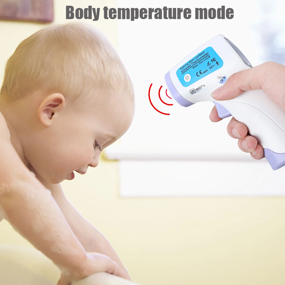 PC868 Baby Adult Digital Termomete Infrared Forehead Body Thermometer