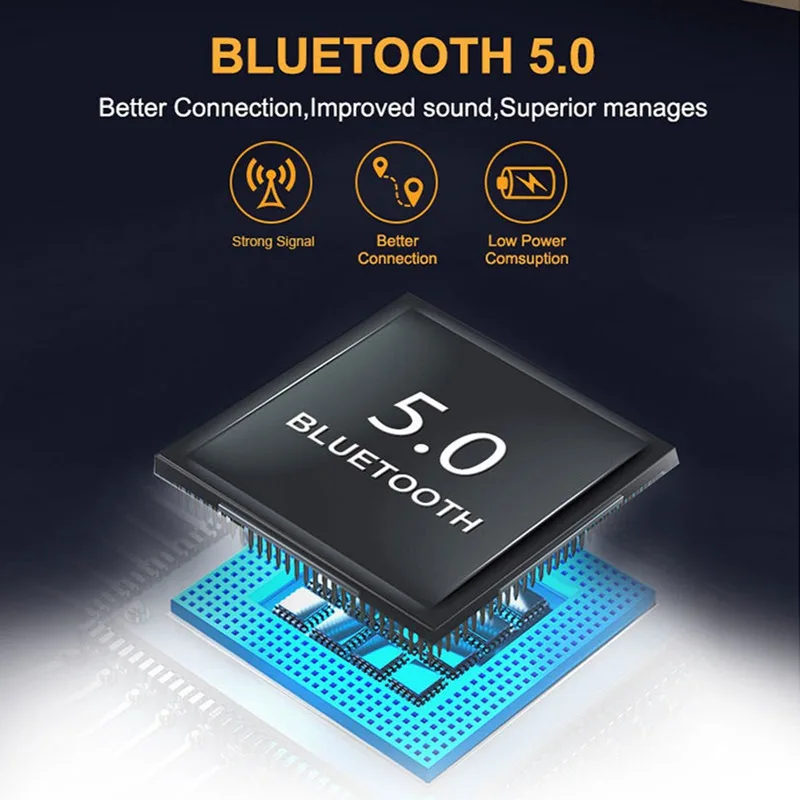 Vtin i8s TWS Wireless Bluetooth 5.0 Earphones Real Stereo Bluetooth Headphones Magnetic Suction Support Siri Automatic Pairing   (10)