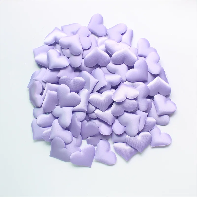 100pcs Fabric Heart DIY Wedding Party Confetti Table Decoration Birthday Party Decorative Supplies High Quality PT40 (5)