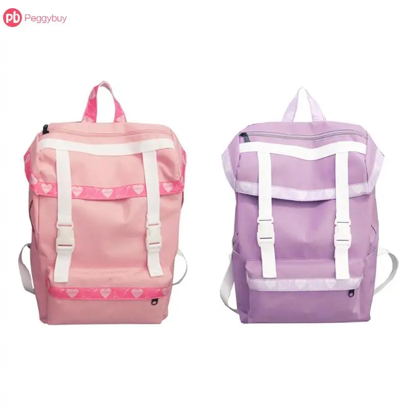pink purple backpack