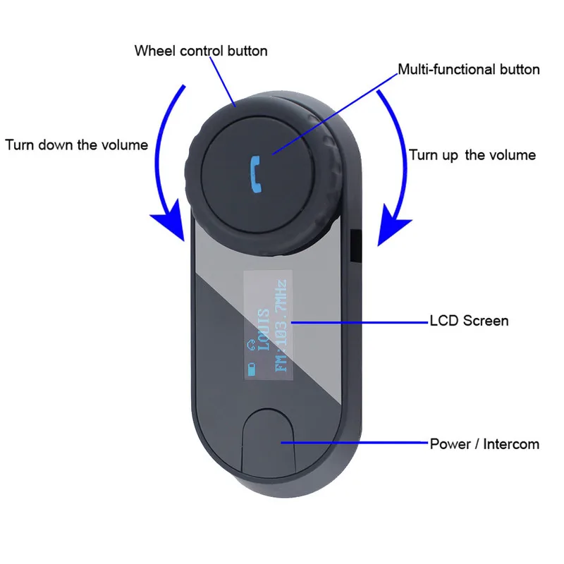 FreedConn переговорное bluetooth-устройство для мотоциклетного шлема мотоцикла TCOM-SC гарнитура Bluetooth Interphone ЖК-дисплей Экран 800 м 2-полосная, велосипедные шлемы, шлемы для мотоциклистов наушники