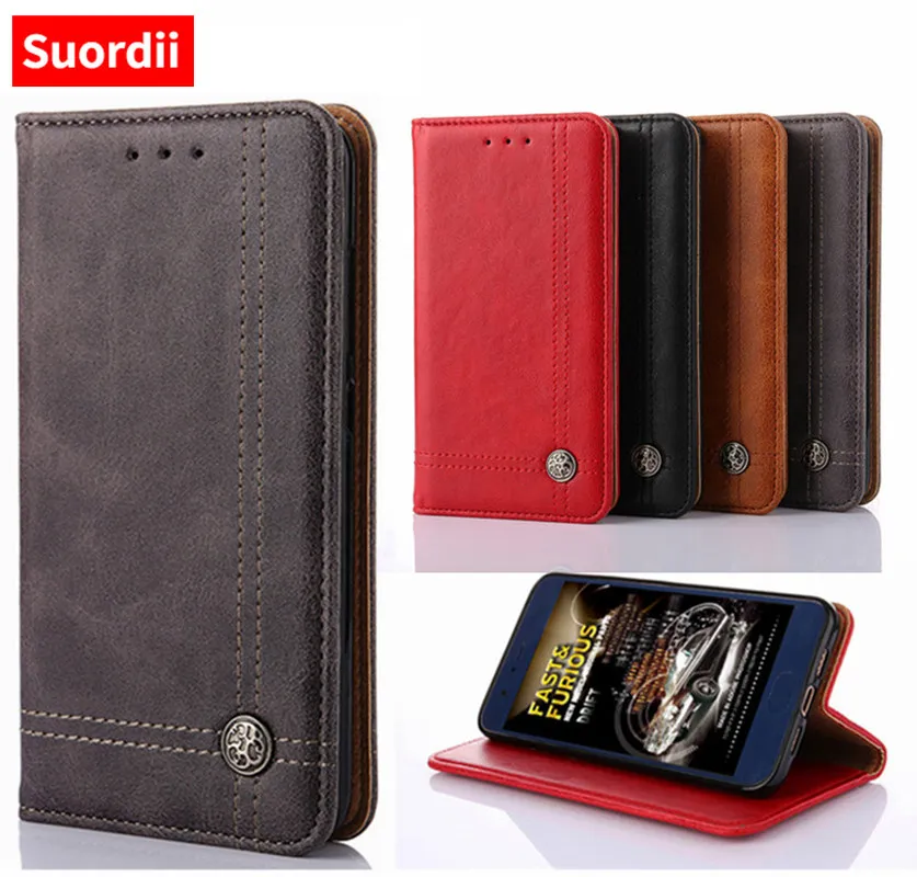 

Coque Case For Samsung Galaxy A6 A6 Plus PU Leather Back Cover For Samsung Galaxy a6 plus Flip Phone Fundas Without Magnetic