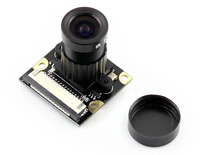 Waveshare Raspberry Pi Модуль камеры RPi камера(F) поддерживает ночное видение Регулируемый фокус 5 мегапикселей 1080p лучшее разрешение