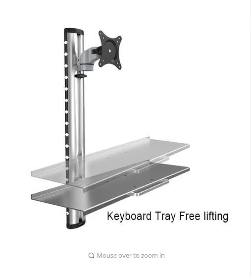 تلفزيون جبل جدار طوي مريح اعتصام الألومنيوم حامل مراقب + مفاتيح حامل ذراع الحركة الكاملة 15 \