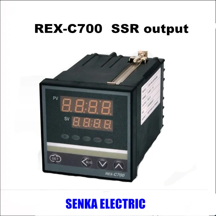 

Digital RKC Temperature Controller REX-C700 Programable Input SSR Output