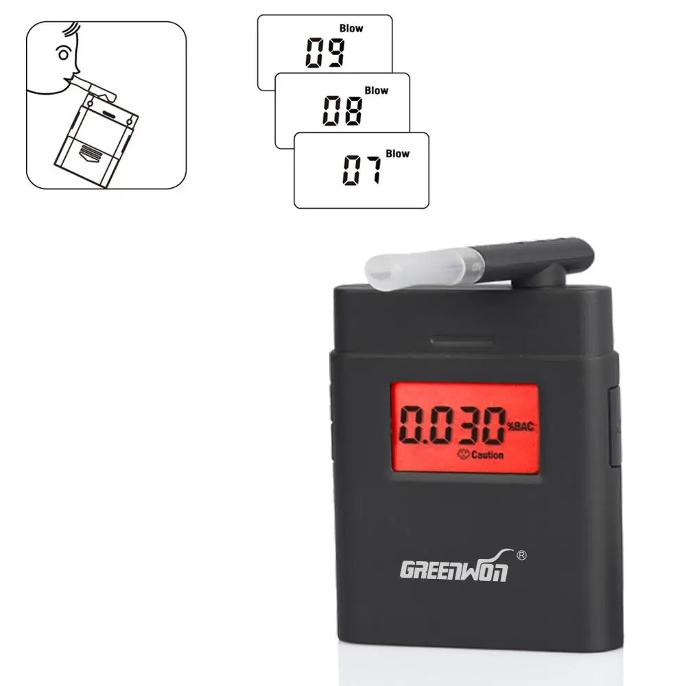حار!! تصميم جديد مصغرة جهاز اختبار شرب الكحوليات ، الكحول ، alcometer ، Alcotest تذكير سائق السلامة الكحول اختبار التنفس في/838 حار!! تصميم جديد مصغرة جهاز اختبار شرب الكحوليات ، الكحول ، alcometer ، Alcotest تذكير سائق السلامة الكحول اختبار التنفس في/838