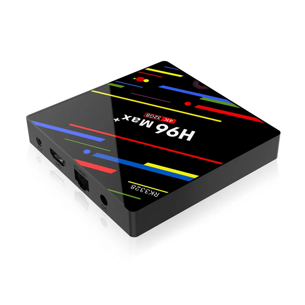 Android 8 1 ТВ коробка H96 Max + RK3328 Quad Core 64bit 4 ГБ DDR3 32 EMMC умный Box Wi Fi К H.265 USB 3 0 Декодер