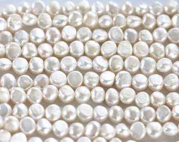 

2017 Rushed Promotion Round-brilliant-shape Fashion Diy 7-8mm Patato Pearls Pearl Beads Approx