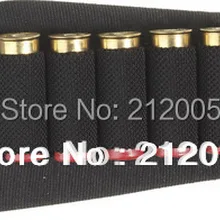 2x охотничьего Ружья Винтовки 5 Снарядов Приклад Shell Картридж Держатель Дробового Патрона Боеприпасов 5 пули мешок