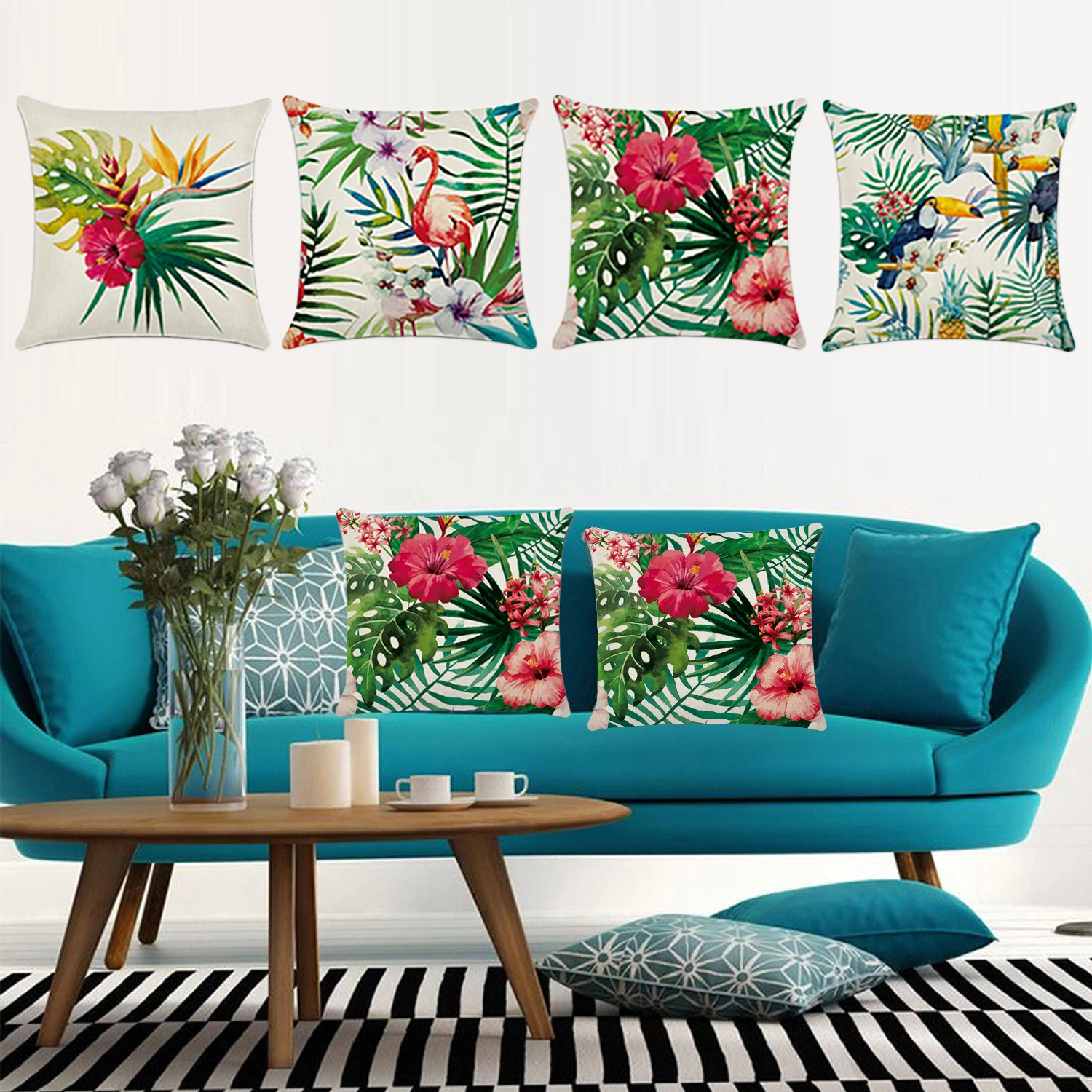 4 قطع الكتان نبات استوائي نمط رمي سادة القضية غطاء وسادة ل فندق المنزل مكتب أريكة الفراش رمي المخدة مجموعة 4 قطع الكتان نبات استوائي نمط رمي سادة القضية غطاء وسادة ل فندق المنزل مكتب أريكة الفراش رمي المخدة مجموعة