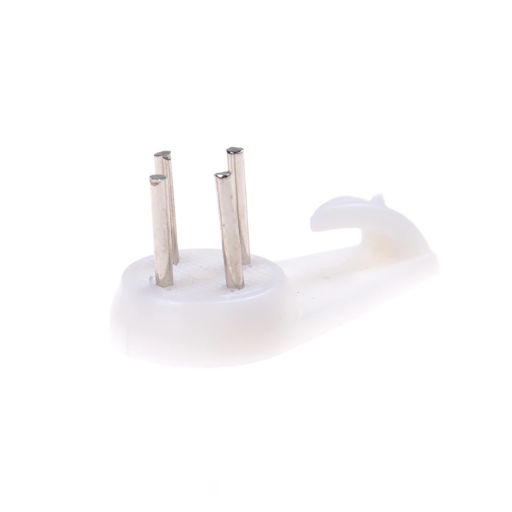 20 шт практичная пластиковая белая невидимая настенная фоторамка для фотографий крючок для ногтей вешалка