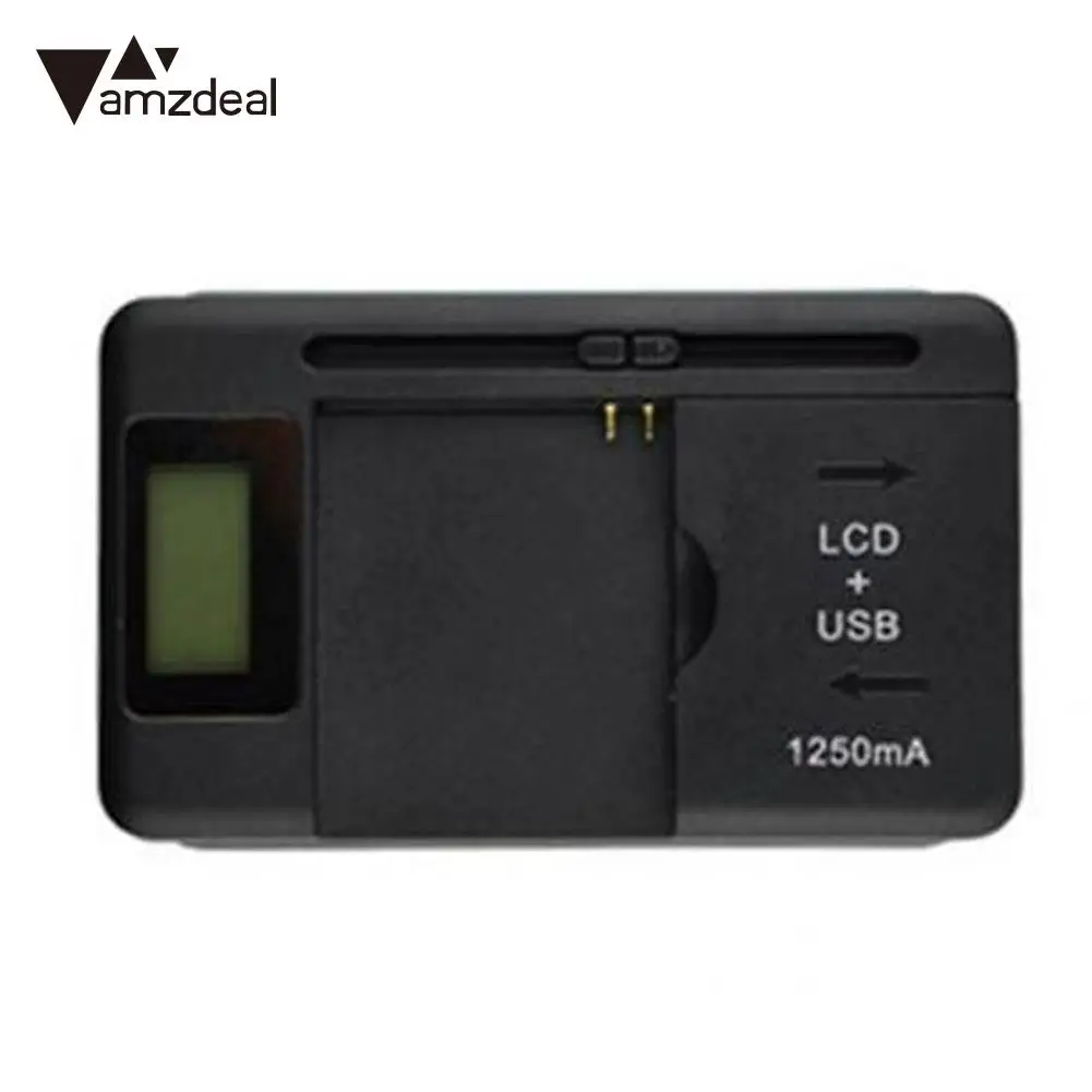 

Universal Charger Indicating Function US Multifunctional Travel Chargering Battery Power Black Mobile Phone Battery Charge