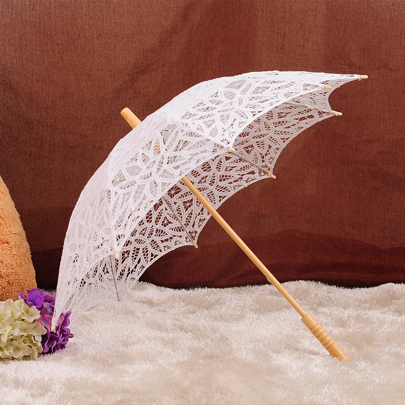 

QUNYINGXIU Exquisite Umbrella Elegant Craft Cosplay Props Lace Classcial High Quality Umbrella Asia Style Wedding Umbrella