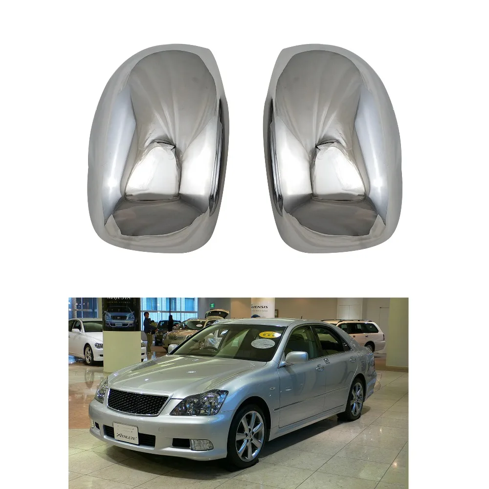 Для Toyota Crown s180 2003 2005 2006 2007 2008 новый стиль 2 шт. ABS хромированный цвет|Зеркала и