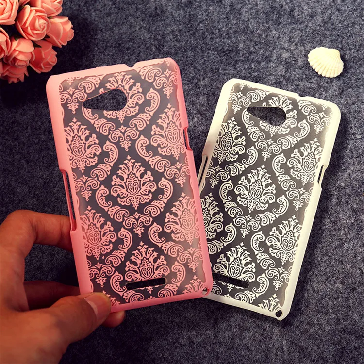 Модный ажурный чехол с рисунком цветов для Sony E4g телефона Xperia Dual E2033 E2003 T007|case for sony
