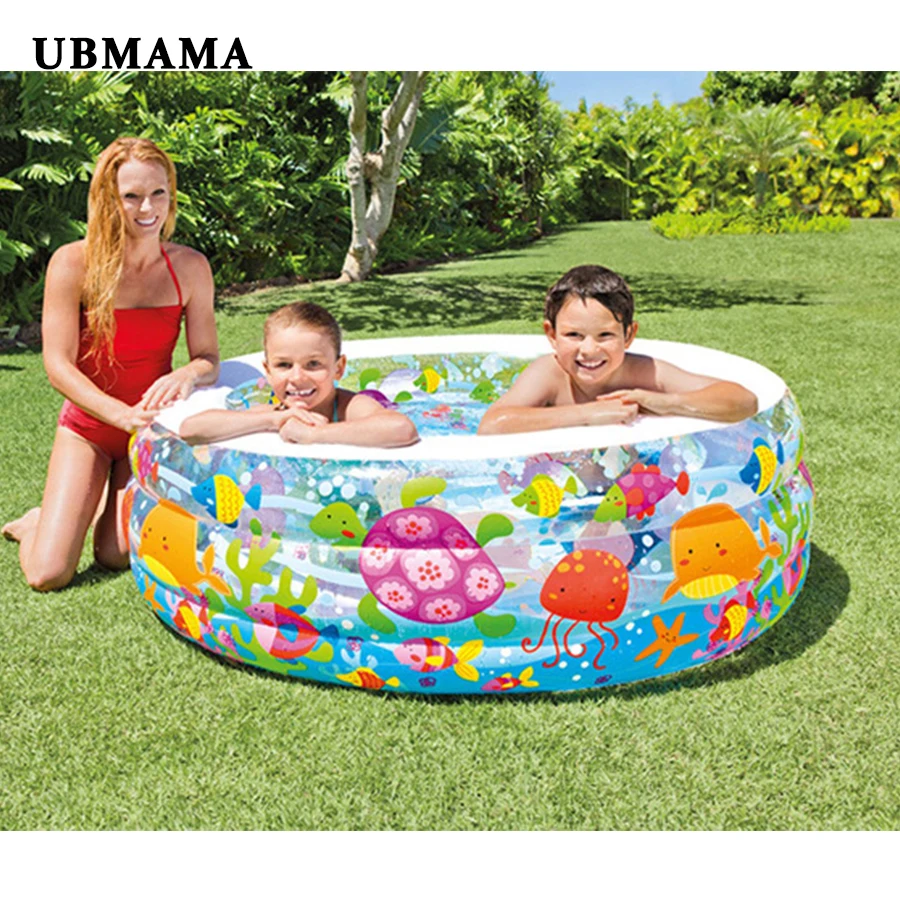Семейный надувной нижний бассейн Крытый горячий весенний бассейн открытый плавательный бассейн детский пластиковый бассейн 152X56 см горячая распродажа