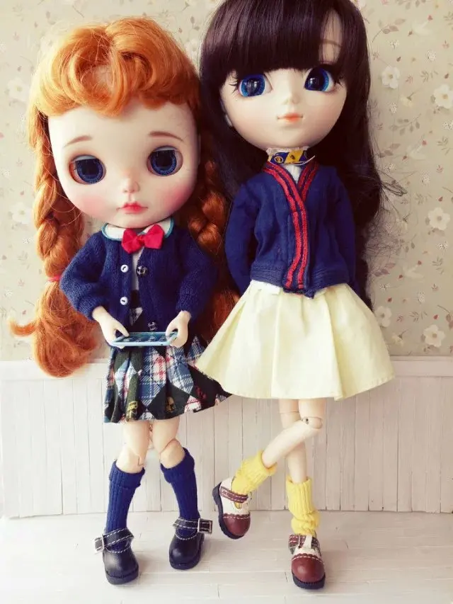 7 пар модные носки для кукол чулки Blyth Pullip licca azone Momoko 1/6 Одежда аксессуары blyth|Куклы|
