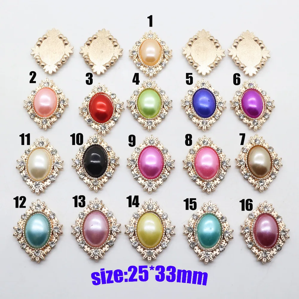

New hot 10pcs/lot pearl rhinestones Button,Rhinestone Alloy buttons,DIY wedding decorations accessory.