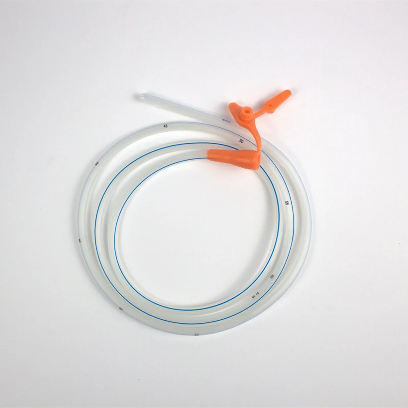 Fr16 Fr18 E.O Sterilized 10 pcs PVC Medical Stomach Feeding Tube for Adult Enteral Feeding nutrient input Stomach decompression Fr16 Fr18 E.O Sterilized 10 pcs PVC Medical Stomach Feeding Tube for Adult Enteral Feeding nutrient input Stomach decompression