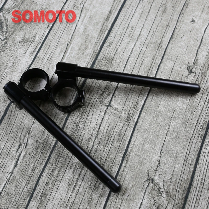 51 мм отдельно Винтаж мотоцикл рукоятка акустическая система ручной Кафе Racer зажим для мотоцикла на руль