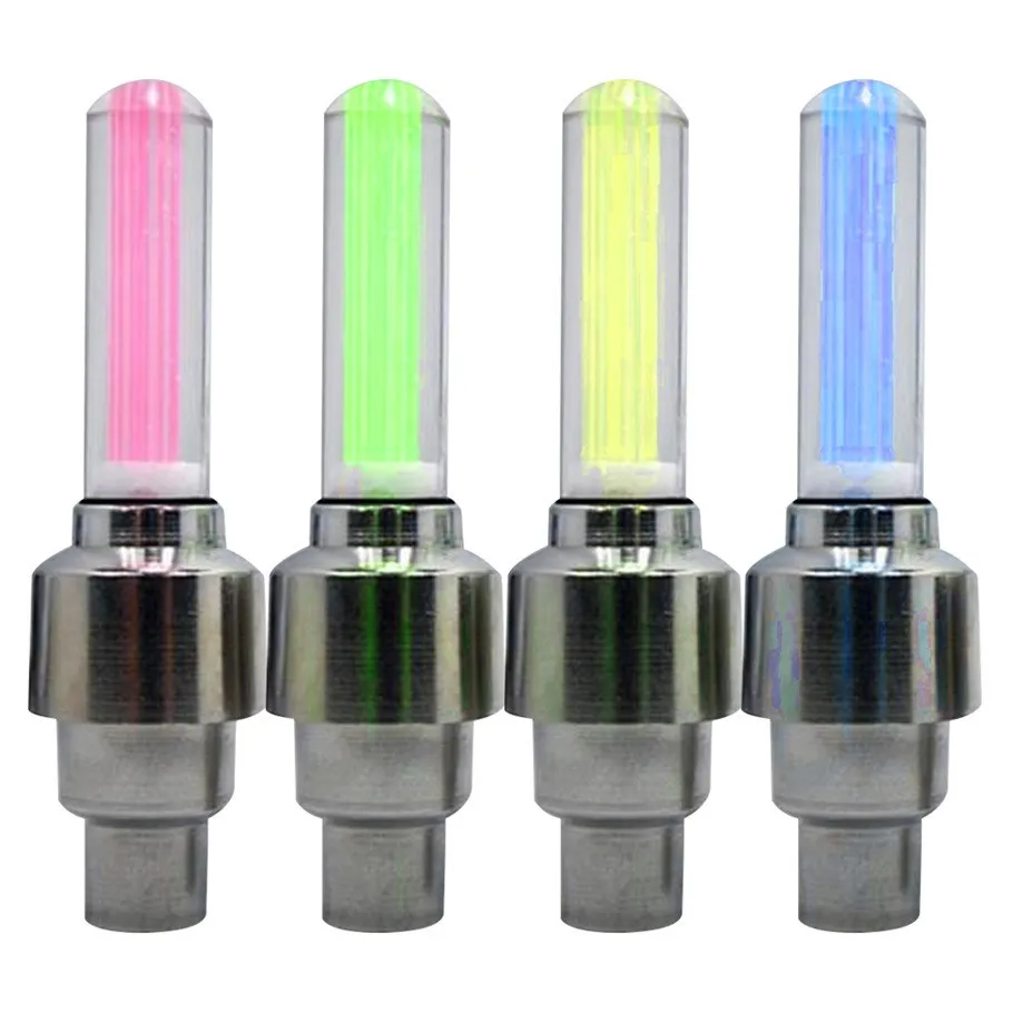 

1 Pair LED Bike Light Bicycle Lights Wheel Tire Valve's Bike Light Mountain Road Wheel Spokes Safety Warning Lamp Front Light