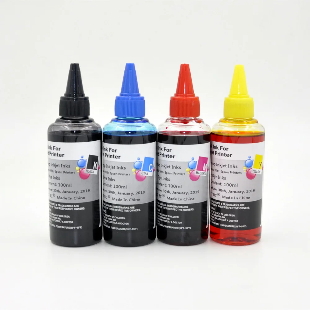 400ml Special Refill Dye Ink Kit for Epson Inkjet Printer CISS Ink