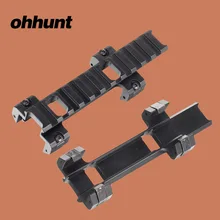 Ohhunt Охота прицела MP5 G3 двунаправленный зажим Крепление Пикатинни Вивера Крепление Адаптер для тактический винтовочный прицел