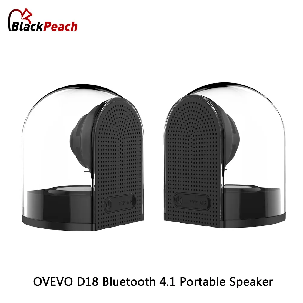 

New OVEVO D18 Dual Wireless Bluetooth Speaker Mini Magnetic suction outdoor speakers 360 degree panoramic play