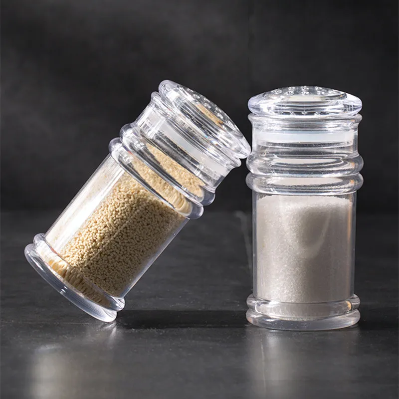 

Kitchen Plastic Spice Salt Pepper Shakers Seasoning Jar Can Barbecue Condiment Jar Bottles Cruet Container