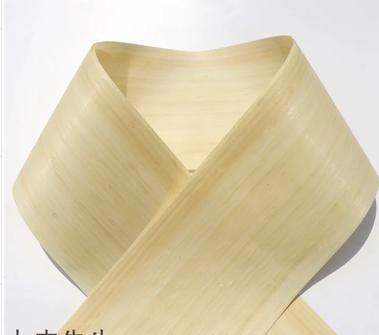 

2Pieces/Lot Length:2.5Meters Width:15cm Natural Bamboo Skin Veneer