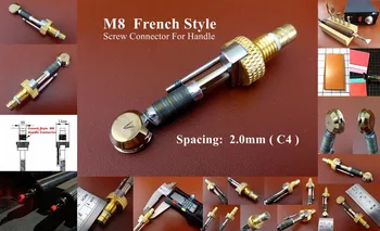

1pc C4 Type Leather Craft Electric Edging Creasing Machine C Series Round Iron Tips Tool - Edger Creaser Groover Beveler Skiver