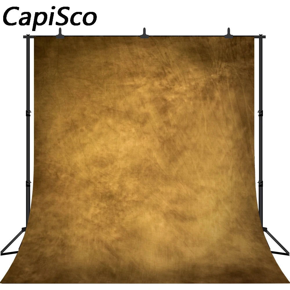 

CapiSco Vinyl Cloth Photography Backdrop brown Indoor Background Retro Portrait Wedding customize Photo Backdrop
