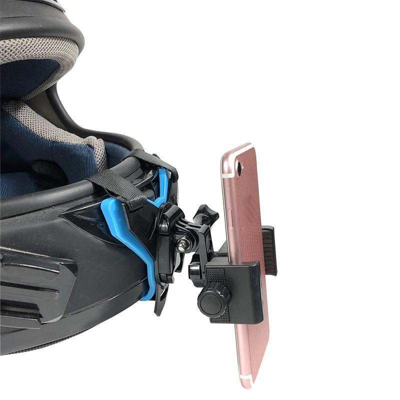 Motorcycle-Helmet-Chin-Bracket-For-Gopro-SJCAM-Xiaomi-Yi-Action-Camera-For-iPhone-Samsung-Huawei-Mount (2)