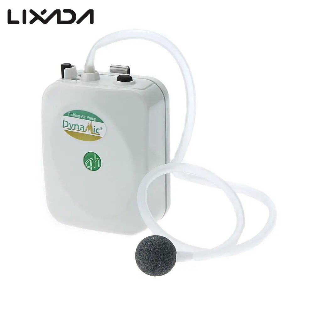 

Portable Battery Air Pump Fishing Aerator Multi Speed Water Resistant Oxygenated Live Bait Aquarium for Pesca